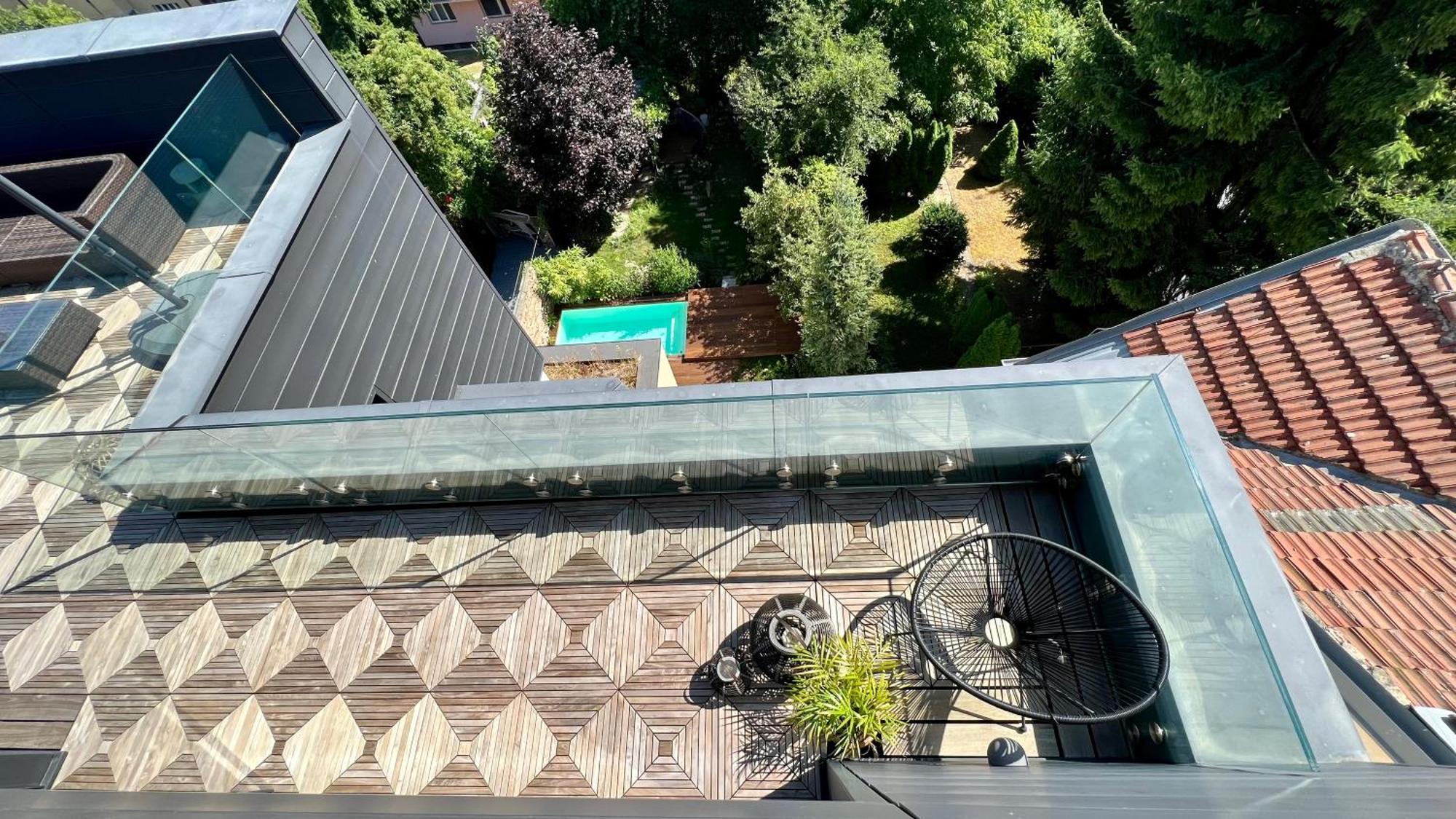 Apartman Se Saunou A Terasou S Vyhledem Na Brünn  Kültér fotó